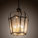 Meyda Custom 202191 Citadel Traditional Brown Metallic Foyer Lighting Fixture