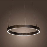 Meyda Custom 202453 Anillo Contemporary Bronze LED Hanging Lamp