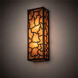 Meyda Custom 204738 Deserto Seco Modern Oil Rubbed Bronze Lighting Sconce