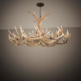 Meyda Custom 212267 Antlers Country Antique Copper Chandelier Light