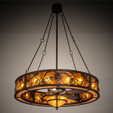 Meyda Custom 214539 Whispering Pines Ceiling Fan Light Fixture