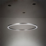 Meyda Custom 215861 Anillo Halo Modern Nickel LED Lighting Chandelier