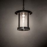 Meyda Custom 241069 Fulton Craftsman Brown 14" Ceiling Pendant Light