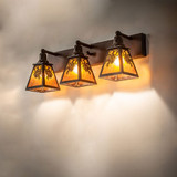 Meyda Custom 241799 Winter Pine Cafe-Noir Vanity Lighting