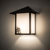 Meyda Custom 244159 Seneca Craftsman Brown Sconce Lighting