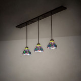 Meyda Custom 244630 Tiffany Hanginghead Dragonfly Tiffany Mahogany Bronze LED Multi Hanging Lamp