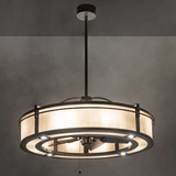 Meyda Custom 245867 Contemporary Bronze Home Ceiling Fan