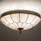 Meyda Custom 249858 Vincent Antique Brass Ceiling Light