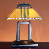 Meyda Lighting 26004 Prairie Corn Tiffany Table Lamp