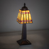 Meyda Lighting 262806 Prairie Corn Tiffany Table Light