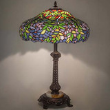 Meyda Lighting 264869 Duffner & Kimberly Laburnum Tiffany Side Table Lamp