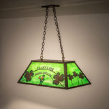 Meyda Custom 270501 Personalized Antique Copper Kitchen Island Light Fixture