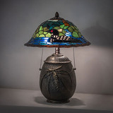 Meyda Lighting 274250 Loon Tiffany Table Light