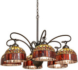 Meyda Lighting 285499 Tiffany Candice Tiffany Hanging Chandelier