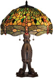 Meyda Lighting 28527 Tiffany Hanginghead Dragonfly Tiffany Table Lamp Lighting