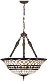 Meyda Lighting 30468 Tiffany Roman Tiffany Ceiling Light Pendant