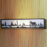 Meyda Custom 51686 Moose Creek Rustic Wall Light Fixture