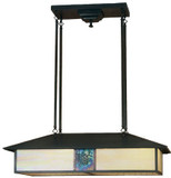 Meyda Custom 56401 Customizable Craftsman 35 inchL Indoor/Outdoor Ceiling Light