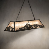 Meyda Custom 72323 Mountain Range Timeless Bronze Kitchen Island Lighting