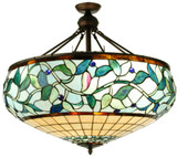 Meyda Custom 73637 Ivy Berry Tiffany Mahogany Bronze Pendant Lighting
