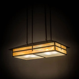 Meyda Custom 77937 Seneca Cross Mission Bai Vintage Island Light Fixture