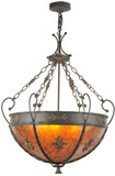 Meyda Custom 81896 Old London Traditional Timeless Bronze Hanging Lamp