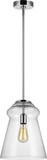 Generation Lighting P1459CH Loras Contemporary Chrome Mini Hanging Light