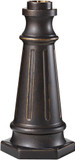 Generation Lighting POSTBASE GBZ Outdoor Post Base Grecian Bronze Post Mount