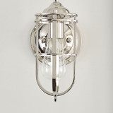 Generation Lighting WB1703PN Urban Renewal Contemporary Polished Nickel Lamp Sconce