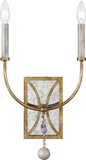Generation Lighting WB1920ADB Marielle Antique Gild Wall Lamp