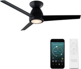 Modern Forms FH-W2004-44L-MB Tip Top Matte Black LED Indoor / Outdoor 44" Home Ceiling Fan