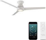 Modern Forms FH-W2004-52L-MW Tip Top Matte White LED Indoor / Outdoor 52" Ceiling Fan