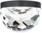 Modern Forms FM-41706-BK Cascade Black LED Flush Mount Lighting Fixture