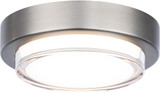 Modern Forms FM-76108-BN Kind Contemporary Brushed Nickel LED Ceiling Lighting Fixture