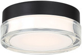 Modern Forms FM-W44806-BK Pi Contemporary Black LED 6.25" Ceiling Light Fixture
