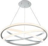 Modern Forms PD-24838-TT Veloce Contemporary Titanium LED Pendant Lighting