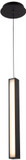 Modern Forms PD-64820-BK Chaos Contemporary Black LED Mini Ceiling Light Pendant