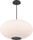 Modern Forms PD-72322-BK Illusion Modern Black LED 22" Drop Ceiling Lighting