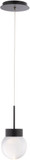 Modern Forms PD-82006-BK Double Bubble Black LED Mini Pendant Lighting