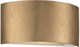 Modern Forms WS-11311-GL Vermeil Modern Gold Leaf LED Lighting Wall Sconce