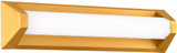 Modern Forms WS-1520-AB Swale Modern Electroplated Aged Brass LED 20" Vanity Lighting Fixture