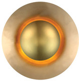 Modern Forms WS-30612-GL Blaze Contemporary Gold Leaf LED 12" Wall Light Fixture