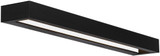 Modern Forms WS-52127-BK Open Bar Contemporary Black LED 27" Lighting For Bathroom