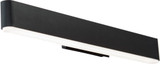 Modern Forms WS-56124-BK 0 to 60 Modern Black LED 24" Bathroom Wall Sconce