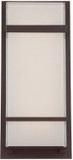Modern Forms WS-W1616-BZ Phantom Modern Bronze LED Outdoor Wall Mounted Lamp