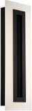 Modern Forms WS-W46824-BK Shadow Contemporary Black LED Outdoor Wall Light Sconce