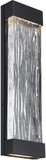Modern Forms WS-W37922-BK Fathom Modern Black LED Exterior Sconce Lighting