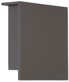 Modern Forms WS-W38608-BZ Square Modern Bronze LED Exterior Wall Sconce