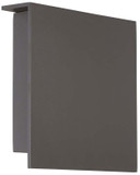 Modern Forms WS-W38610-BZ Square Modern Bronze LED Outdoor Wall Light Sconce