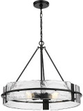 Millennium 19504-MB Rezi Contemporary Matte Black 24" Pendant Light